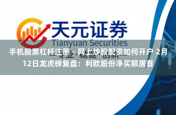 手机股票杠杆注册 - 网上炒股配资如何开户 2月12日龙虎榜复盘：利欧股份净买额居首